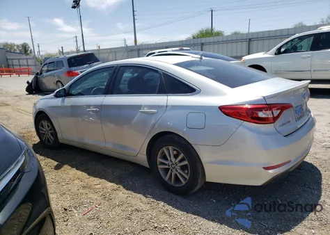 2017 Hyundai Sonata Se из США, поврежденный, VIN 5NPE24AF5HH468380
